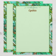 Abstrakt för vattenfärg i tvåsidig Grönt med skriv