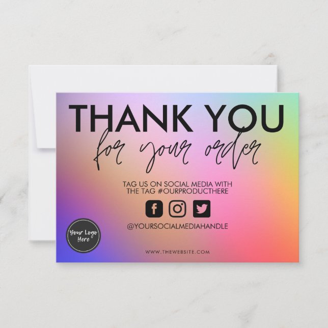 Abstrakt för vattenfärg Tack för att du infogar me (Framsida)