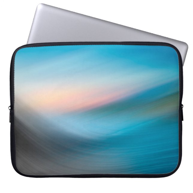 abstrakt för Vinkar bakgrundsmall Laptop Fodral (Framsidan)