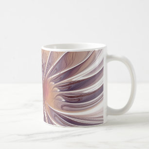 Abstrakt Form & Färg... dans av brandblomman. Kaffemugg