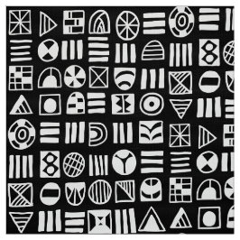 Abstrakt former 060617 Mönster Tyg