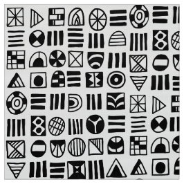 Abstrakt former 060617 Mönster Tyg