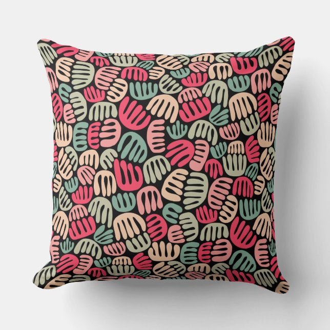 Abstrakt former 301122 - Färg 02 Kudde (Framsida)