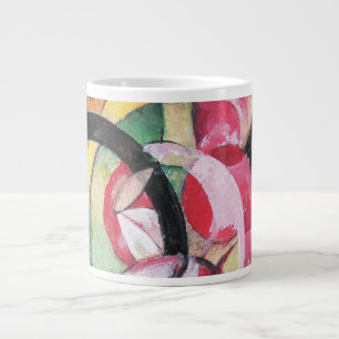 Abstrakt Forms (även kallad Färgad Flowers) av Fra Jumbo Mugg
