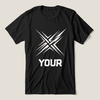 Abstrakt formspråk för streetwear-design t shirt