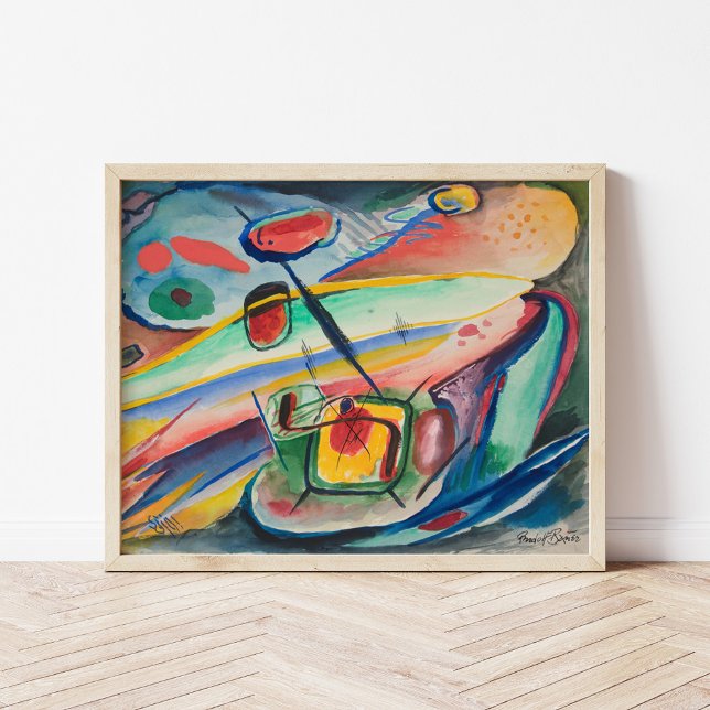 Abstrakt formulär | Rudolf Bauer Poster (Skapare uppladdad)