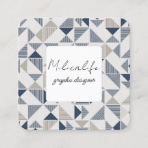 Abstrakt formulär, social media affärskort