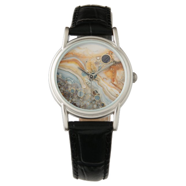 Abstrakt Fossil Watch Armbandsur (Framsida)