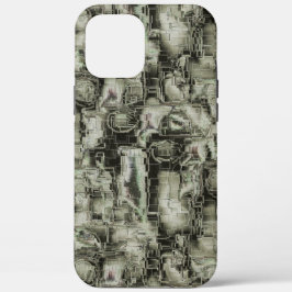 Abstrakt-fotonad mosaik i skuggor av grått