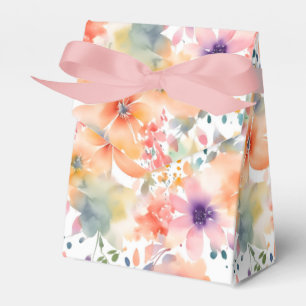 Abstrakt Fowers Colorful Firande Presentaskar