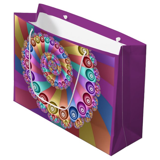 Abstrakt Fractal Art. för Färg (Framsidan Vinklad)