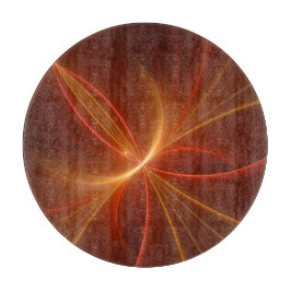 Abstrakt Fractal Art Modern Warm Färg