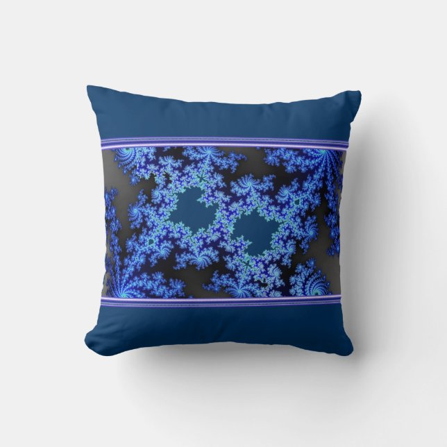Abstrakt Fractal Background American MoJo Pillow Kudde (Framsida)