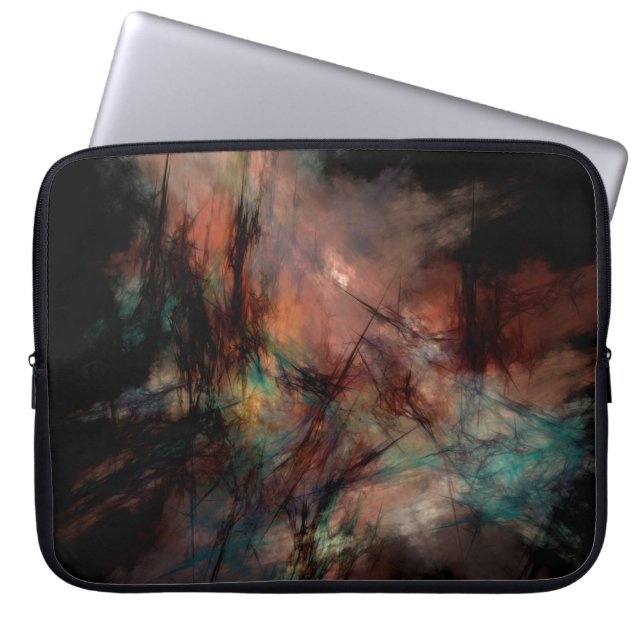 Abstrakt Fractal digital Laptop Fodral (Framsidan)