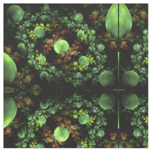 Abstrakt Fractalskogtyg Tyg
