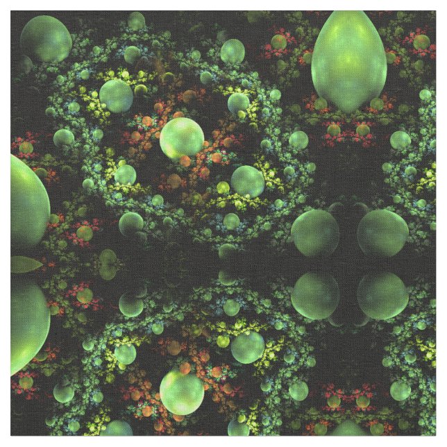 Abstrakt Fractalskogtyg Tyg (Närbild)