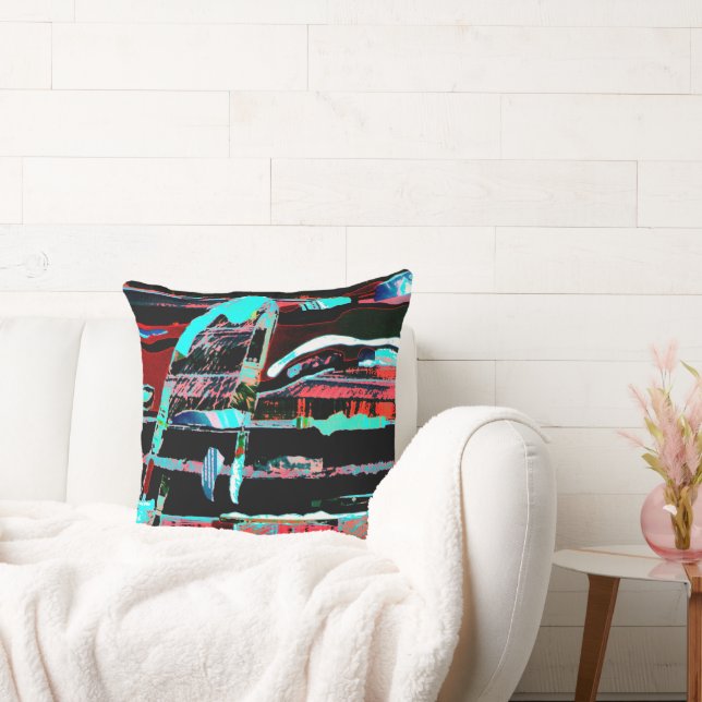 Abstrakt Frihet Kudd Modern Konstnärlig Livsstil Kudde (Soffa)