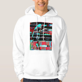 Abstrakt frihet – skräddarsydd vuxen hoodie