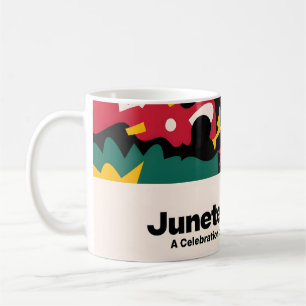 Abstrakt Frihetsdesignens juntonde Firande Kaffemugg