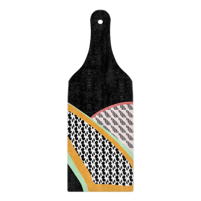 Abstrakt Fruit Papaya DragonFrukt Mönster (Framsidan)