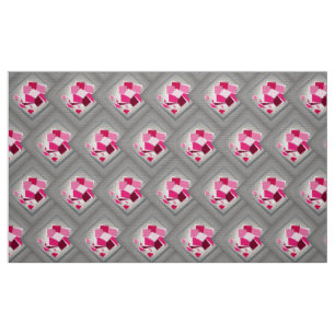 Abstrakt fuchsia-blomma tyg
