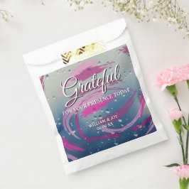 Abstrakt Fuchsia och Rosa Brushstroke tacksam