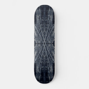 Abstrakt futuristiska mönster mini skateboard bräda 18,7 cm
