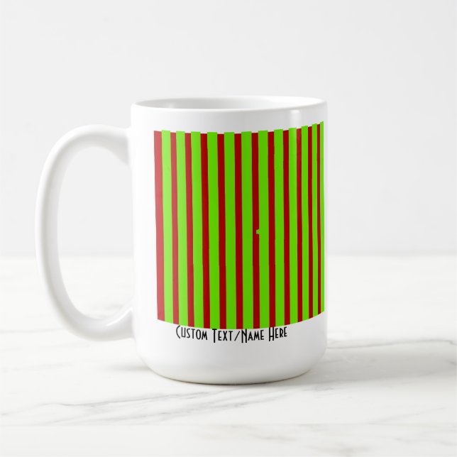Abstrakt fyra fotokollage-mall Rand Kaffemugg (Vänster)