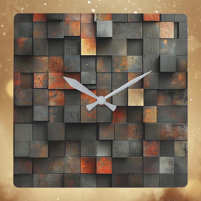 Abstrakt Fyrkantig Klocka (Skapare uppladdad)