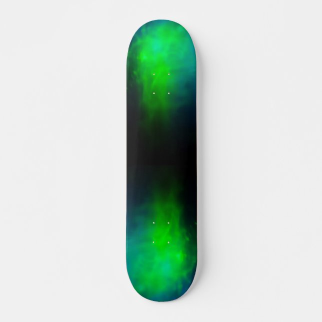 Abstrakt Galactiskt Light Skateboard Deck (Framsida)