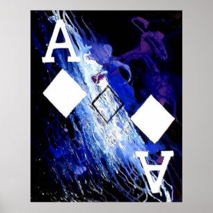 ABSTRAKT GALAXESS AV DIAMANTER POSTER