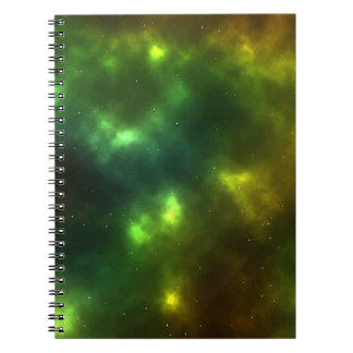 Abstrakt Galaxy Constellations Digital Art: IV Anteckningsbok