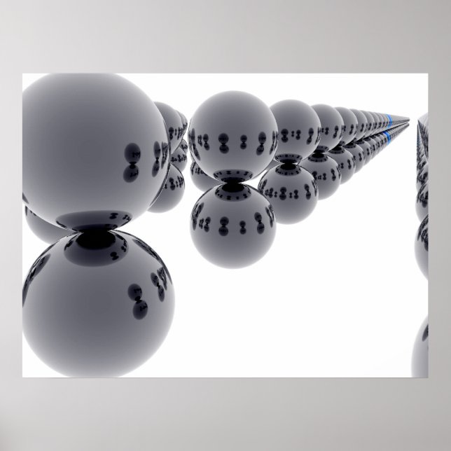 Abstrakt Geometri A Poster (Framsidan)