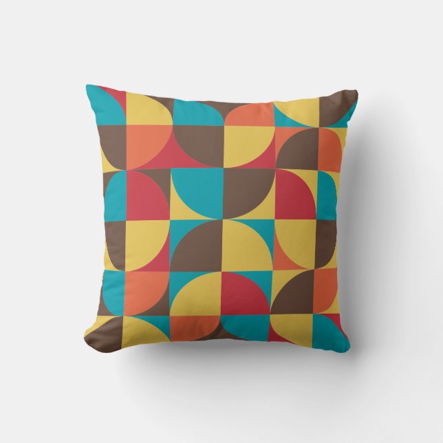 Abstrakt Geometric 110421v5 Kudde (Framsida)