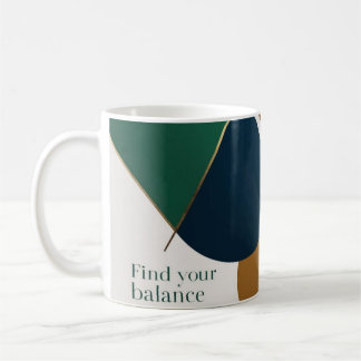 Abstrakt Geometric Art Modern kaffe kopp mugg