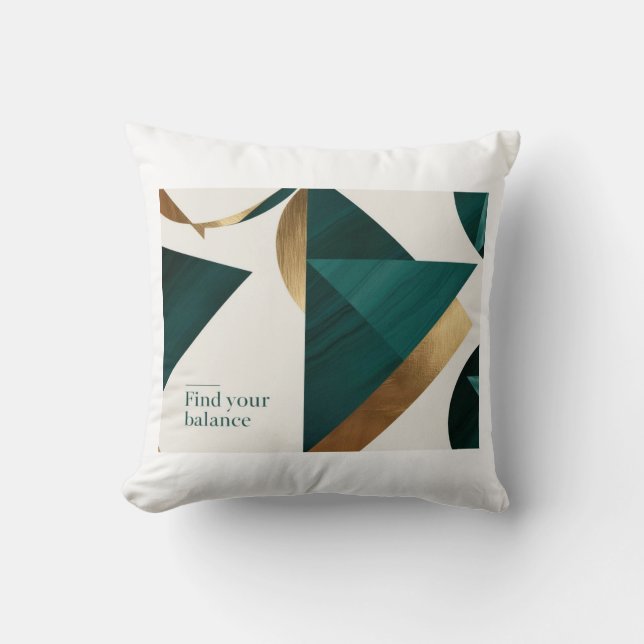Abstrakt Geometric Art Modern minimalist Kudde (Framsida)