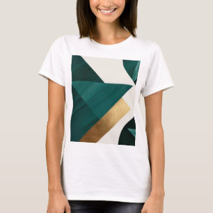 Abstrakt Geometric Art Modern poster minimalistisk T Shirt
