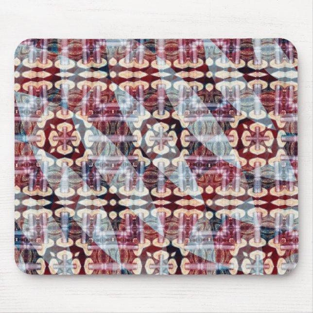 Abstrakt Geometric Art Mousepad Musmatta (Framsidan)