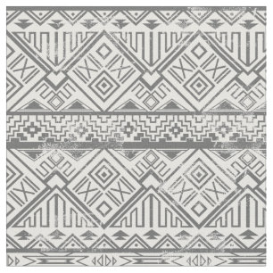 Abstrakt Geometric Aztec Mönster 2 Tyg