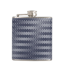 Abstrakt Geometric Black and White Mönster Modern Fickplunta