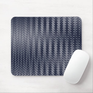 Abstrakt Geometric Black and White Rand, Trippy Musmatta