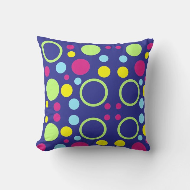 Abstrakt Geometric Colorful Kudde (Framsida)