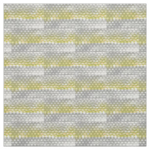 Abstrakt Geometric Gult Grått Chevron Modern Tyg