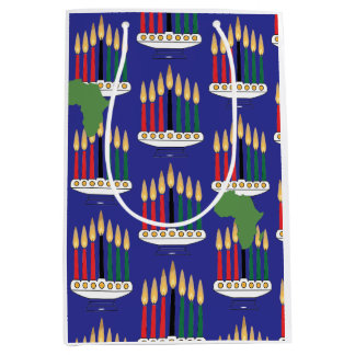 Abstrakt Geometric Kwanzaa Gift Bag