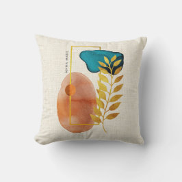 Abstrakt Geometric Mid Century Modern Minimalist Kudde