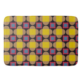 Abstrakt Geometric Mönster Badrumsmatta