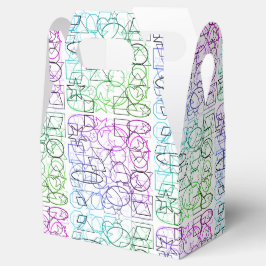 Abstrakt Geometric Mönster | Tilt och filtrerat | Presentaskar