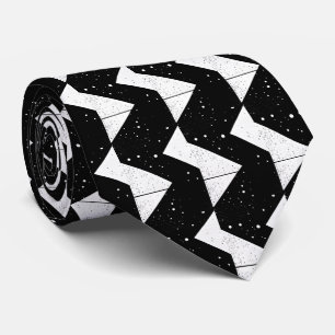 Abstrakt Geometric Starry Night Manar Neck Tie Slips