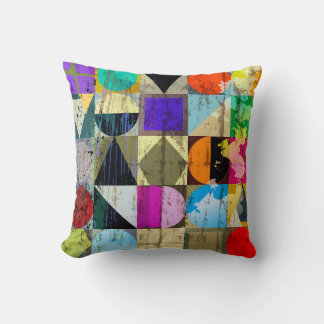 Abstrakt Geometric: Strokes and Stänk Kudde