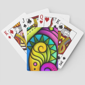 Abstrakt geometrisk #2 casinokort